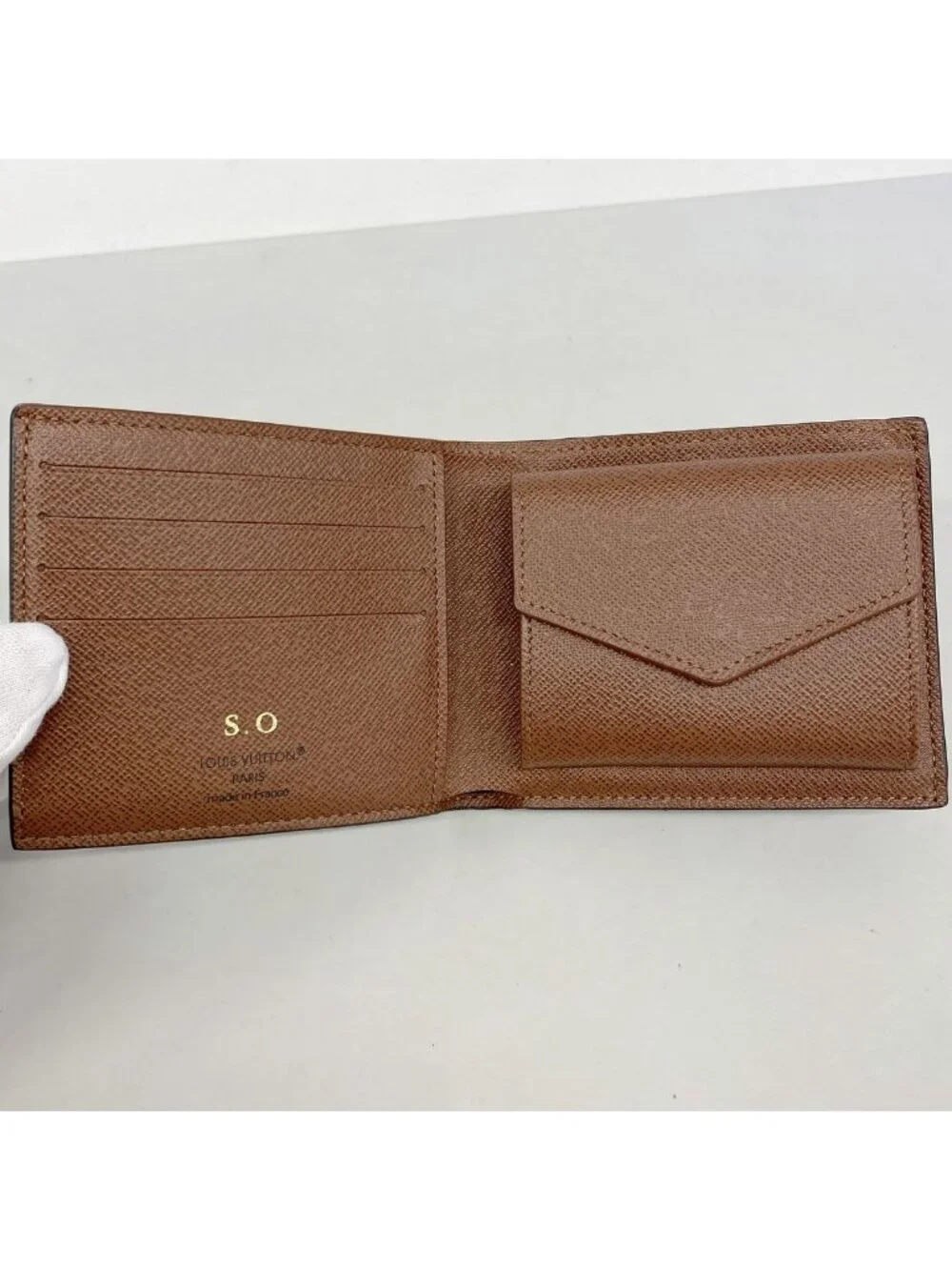 Louis Vuitton Wallet Monogram Portefeuille Marco NM Brown